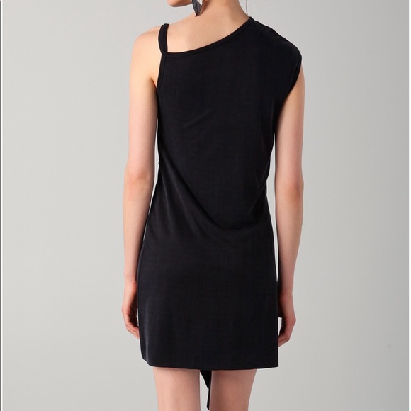 Helmut Lang Draped Asymmetrical Dress - Picture 2 of 6